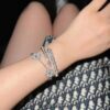 Camilla Diamond Bracelet – Silver