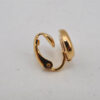 Authentic Christian Vintage Clip-On Dior Earrings Gold Plating CD 0502J