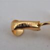 Authentic Christian Vintage Clip-On Dior Earrings Gold Plating CD 0502J