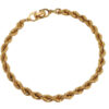 Authentic Christian Dior Chain Bracelet Gold Tone CD 0553K