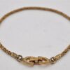 Authentic Christian Dior Vintage Chain Bracelet Gold Tone CD 0567K