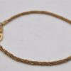 Authentic Christian Dior Vintage Chain Bracelet Gold Tone CD 0567K