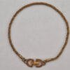 Authentic Christian Dior Vintage Chain Bracelet Gold Tone CD 0567K