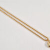 Authentic Christian Dior Chain Bracelet Gold Tone CD 0616L