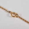 Authentic Christian Dior Chain Bracelet Gold Tone CD 0616L