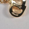 Authentic Christian Dior Chain Bracelet Gold Tone CD 0616L