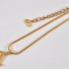 Authentic Christian Dior Chain Bracelet Gold Tone CD 0664L