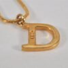 Authentic Christian Dior Chain Bracelet Gold Tone CD 0664L