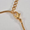 Authentic Christian Dior Chain Bracelet Gold Tone CD 0664L