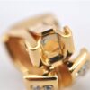 Authentic Christian Dior Rhinestone Clip-On Earrings Gold Plating CD 1380G