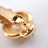 Authentic Christian Dior Rhinestone Clip-On Earrings Gold Plating CD 1405G