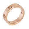 Love Ring, 3 Diamonds (Rose Gold)