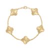 Camilla Bracelet – Gold Guilloche