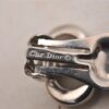 Authentic Christian Dior Clip-On Earrings Silver Tone CD 1996J