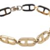 Authentic Christian Dior CD Logo Bracelet Gold Tone 2781F