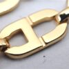 Authentic Christian Dior CD Logo Bracelet Gold Tone 2781F