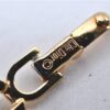 Authentic Christian Dior CD Logo Bracelet Gold Tone 2781F