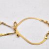 Authentic Christian Dior Vintage Chain Bracelet Gold Tone CD 3980I