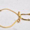 Authentic Christian Dior Vintage Chain Bracelet Gold Tone CD 3980I