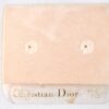 Authentic Christian Dior Vintage Earrings Rhinestone Gold Tone CD 5196K