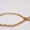 Authentic Christian Dior Vintage Chain Bracelet Gold Tone CD 5518I