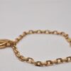 Authentic Christian Dior Vintage Chain Bracelet Gold Tone CD 5518I