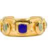 Rare Chanel Vintage 97P Jeweled Gripoix Cuff Bracelet