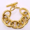 Chanel Vintage 80s Large Chain Link Bracelet