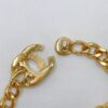 Chanel 97P Vintage Crystal CC Turnlock Chain Bracelet 24k GHW