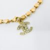 Chanel 95P Vintage “Barbie” Crystal Anklet Bracelet 24k GHW