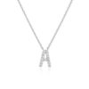 Initial Necklace – Silver