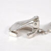 Authentic Christian Dior Vintage Earrings Silver Tone CD 7110K