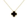 Camilla Necklace – Gold + Black