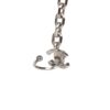 Chanel Hoop CC Chain Cuff Single Earring Silver Hardware