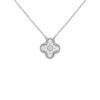 Camilla Diamond Necklace – Silver