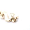 Authentic Christian Dior Chain Bracelet Gold Tone CD Box J2862