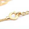 Authentic Christian Dior Chain Bracelet Gold Tone CD J9080