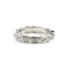 Bvlgari Serpenti Viper Ring  White Gold with Diamonds – Size 51