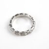 Bvlgari Serpenti Viper Ring  White Gold with Diamonds – Size 51