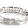 Bvlgari Serpenti Viper Ring  White Gold with Diamonds – Size 51