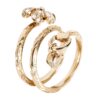 Gucci Flora Mother of Pearl Ring in 18K Yellow Gold 05 CTW