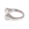 Gucci Chiodo Diamond Nailhead Ring in 18k White Gold 0.60 CTW